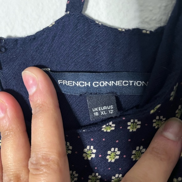 French Connection Vintage Maxi Dress with Beaded Belt Detail - Picture 5 of 6